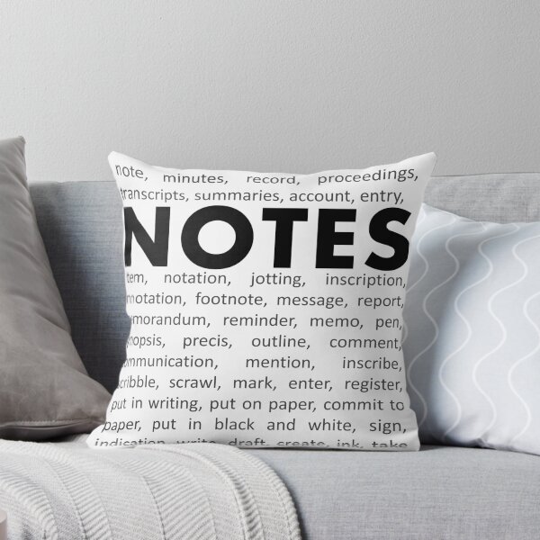 Item preview, Notes! designed and sold by SuperNebula.