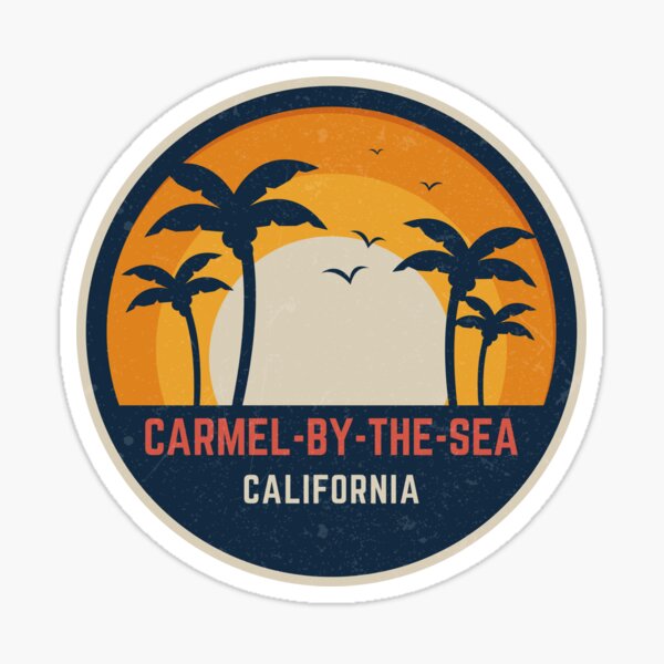 Carmel-by-the-Sea California Sticker