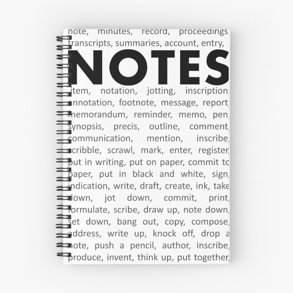 Item preview, Notes! designed and sold by SuperNebula.