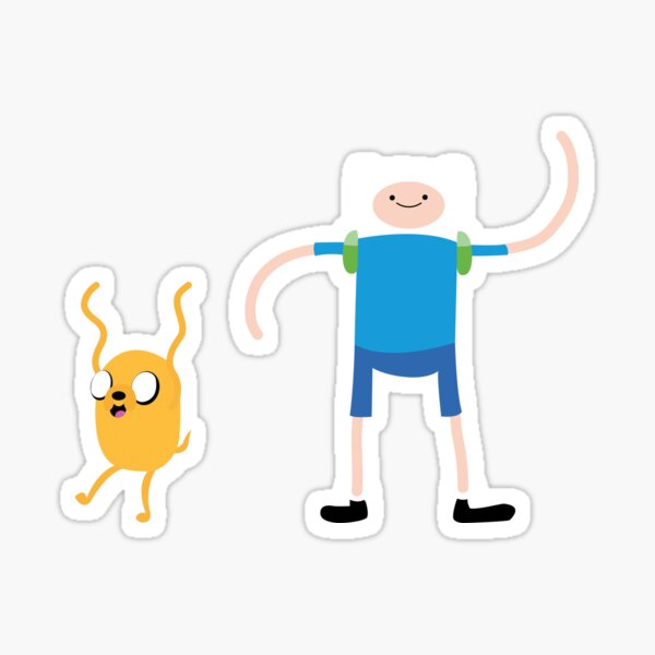 Artikel-Vorschau von Abenteuerzeit – Finn und Jake tanzen, designt und verkauft von TheMinimalist.
