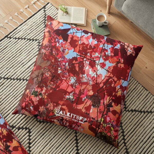 WALKITOFF "Natural Landscapes - Valley View" Floor Pillow