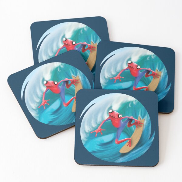 Item preview, Funny Surfing Frog designed and sold by TMBTM.