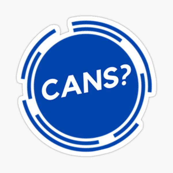 Cans? Sticker