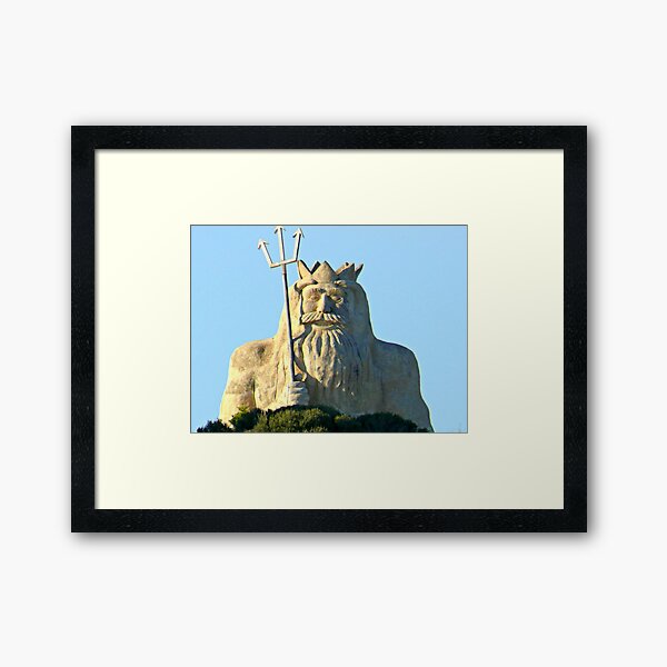 King Neptune Two Rocks Western Australia Framed Art Print