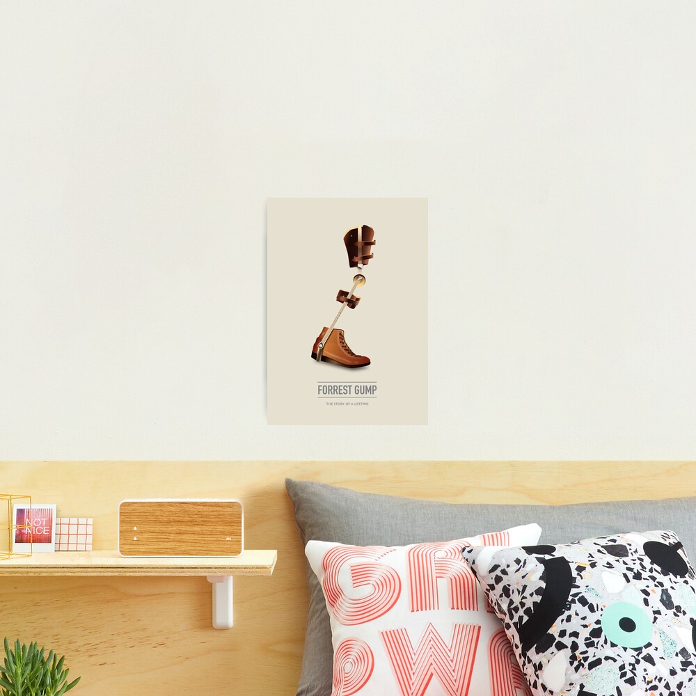Forrest Gump - Alternative Movie Poster Photographic Print