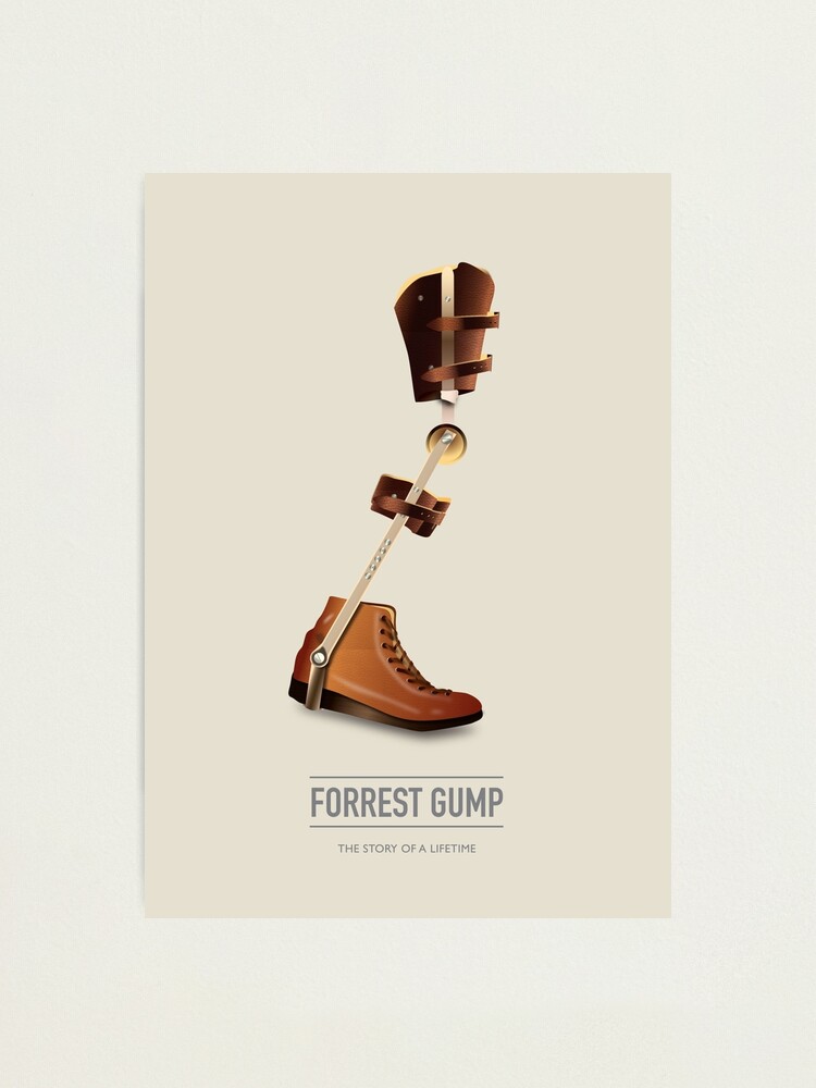 Alternate view of Forrest Gump - Alternative Movie Poster Photographic Print
