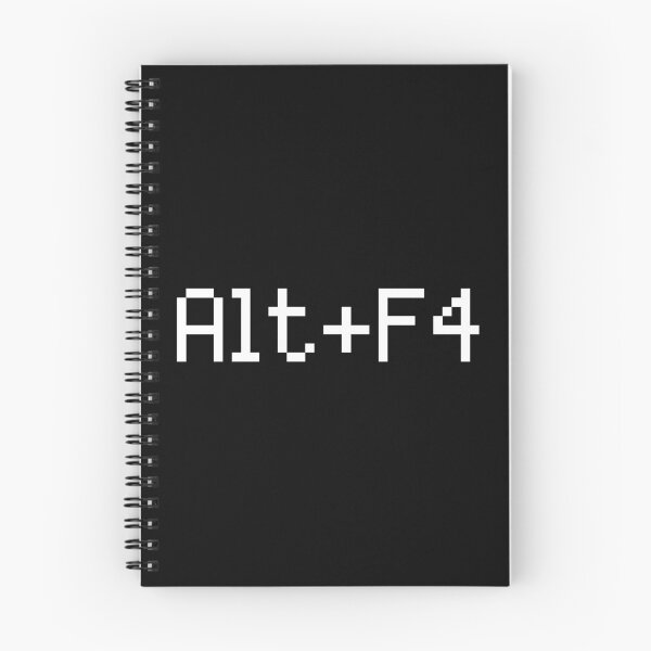 Item preview, Alt+F4 in white designed and sold by CharlieCreator.