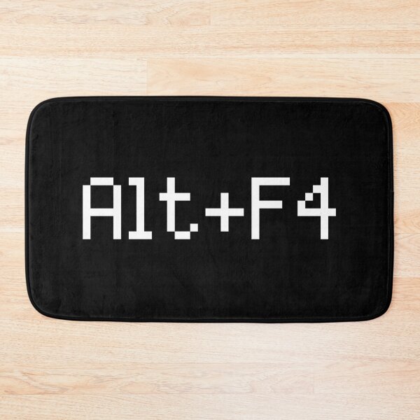 Item preview, Alt+F4 in white designed and sold by CharlieCreator.