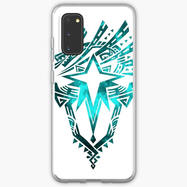 Monster Hunter World: Iceborne - Logo (Galaxy Design) Samsung Galaxy Soft Case