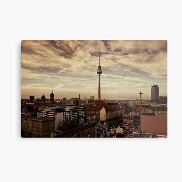 TV Tower, Berlin Metal Print