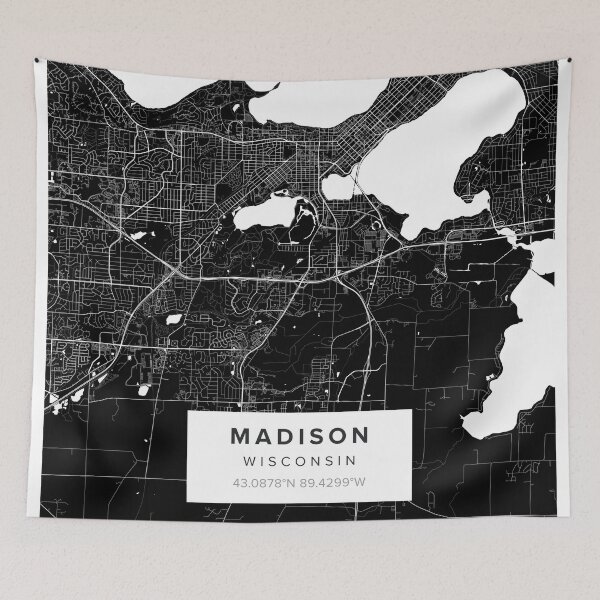 Item preview, Madison Map designed and sold by Kara515.