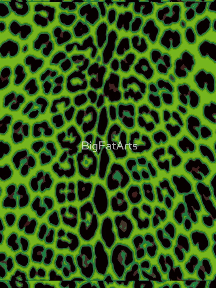 Green Leopard by BigFatArts