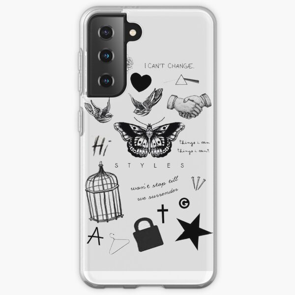Harry's Tattoos Case Funda blanda para Samsung Galaxy