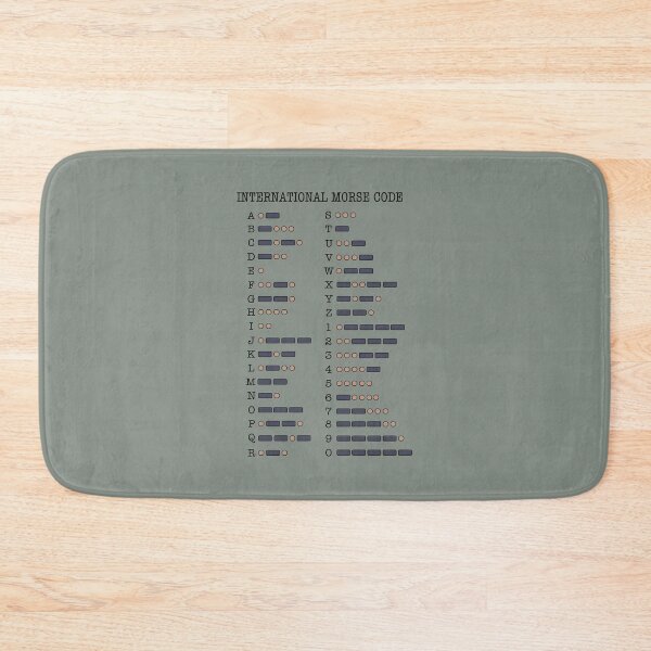 Item preview, International Morse Code designed and sold by DenAlex.