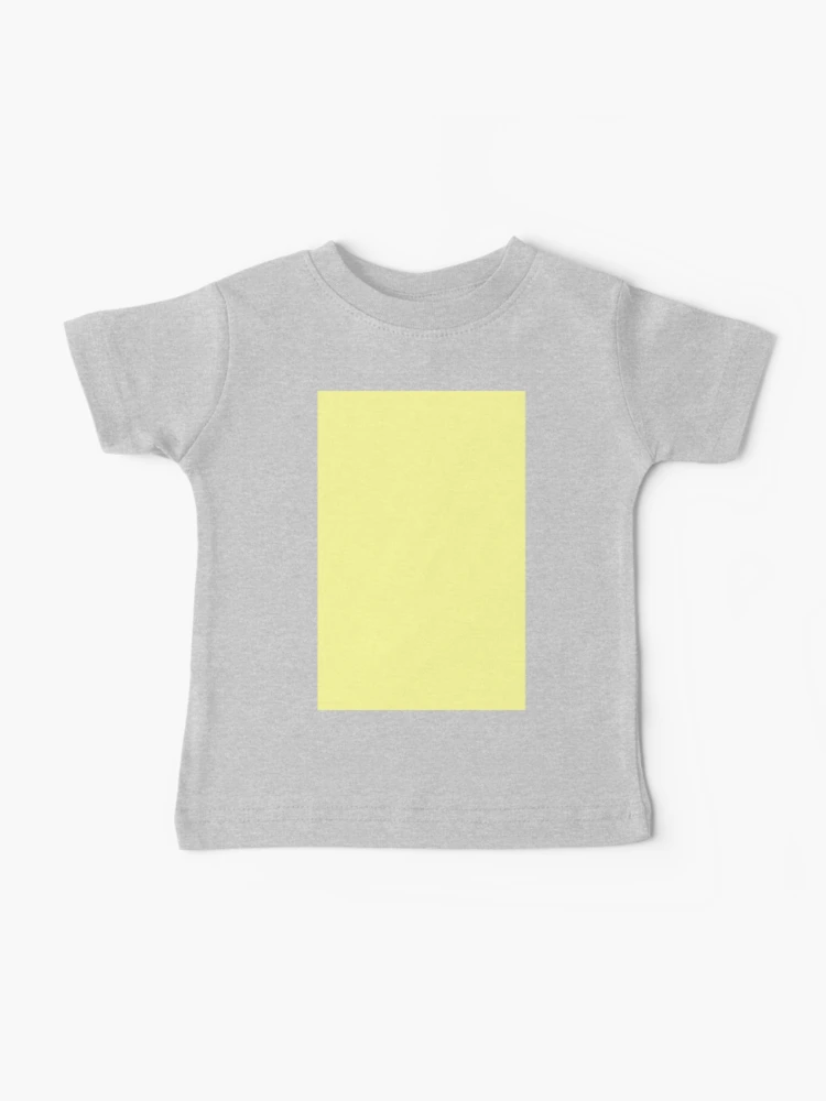 Apparel - Baby T-Shirt - 100% Polyester - Yellow