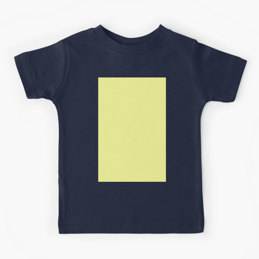 Camiseta a la base niño - Amarillo canario — Indiewears