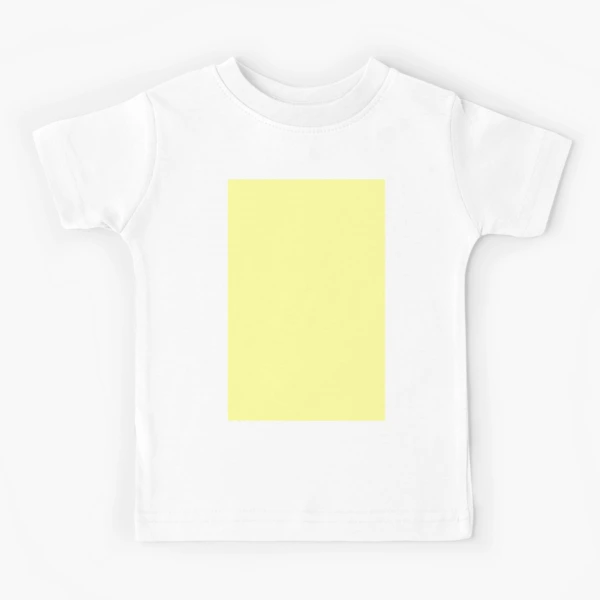 Yellow T Shirt White Transparent, Cute Light Yellow Cartoon T