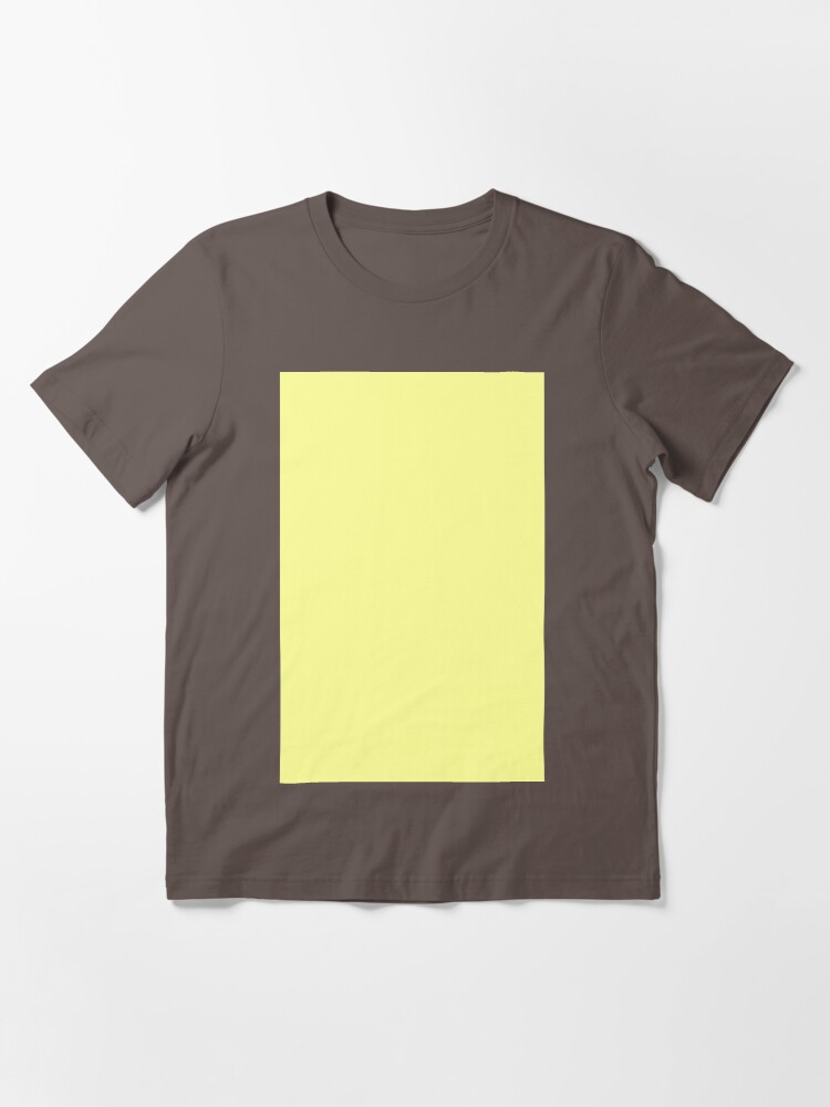 canary yellow show shirt