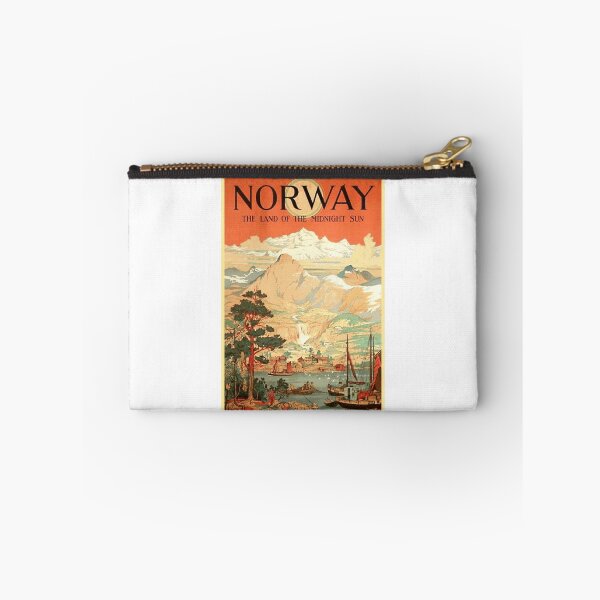 Item preview, Norway, the Land of the Midnight Sun - Vintage Travel Poster Design designed and sold by Chunga.