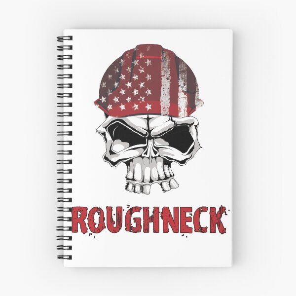 Item preview, Roughneck Oilfield Worker T-Shirt Skull Gift designed and sold by MrEddie10.