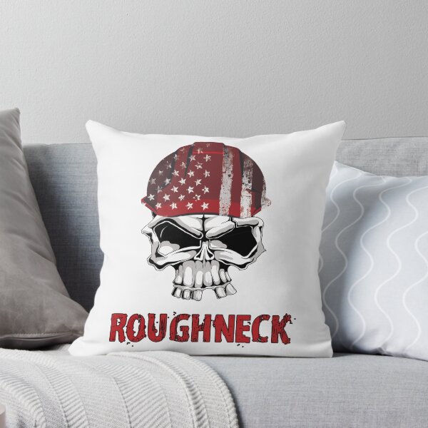 Item preview, Roughneck Oilfield Worker T-Shirt Skull Gift designed and sold by MrEddie10.