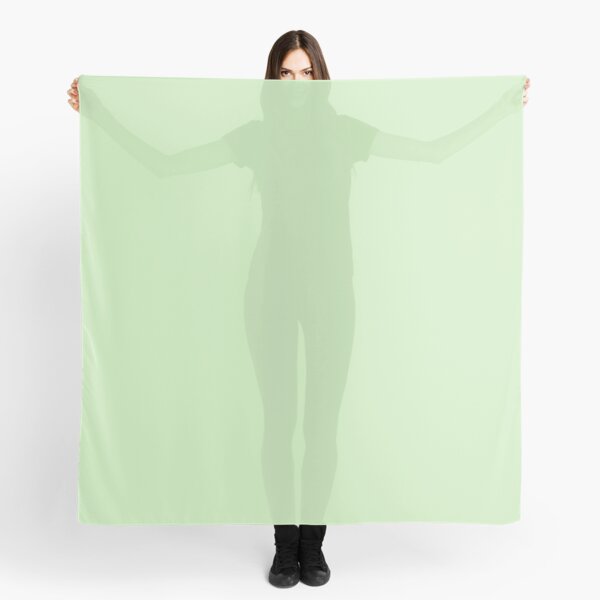 color tea green Scarf