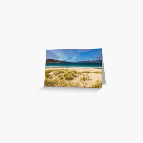 Luskentyre Beach, Harris Greeting Card