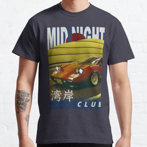 Mid Night Club Japan - Lamborghini Countach Classic T-Shirt