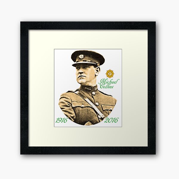 "Michael Collins 19162016" Framed Art Print for Sale by stuartk