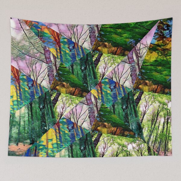 Item preview, Green patchwork  designed and sold by Attiva.