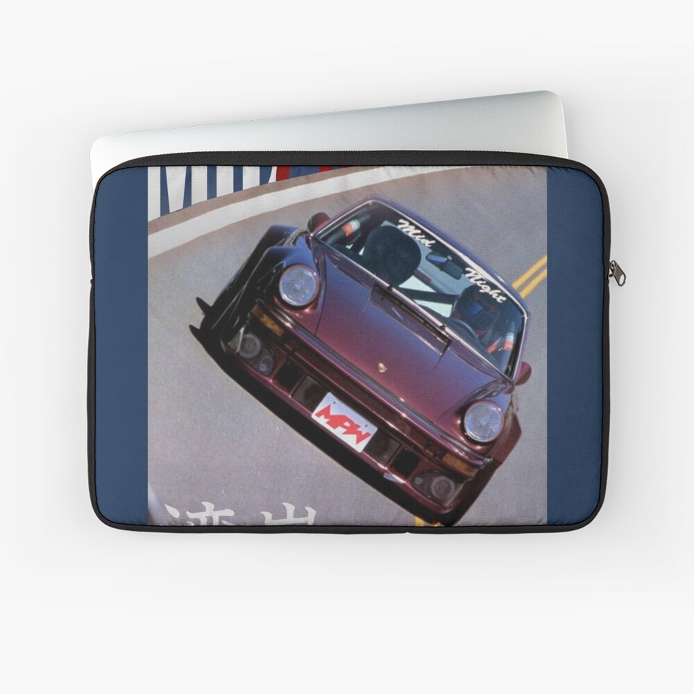 Mid Night Club Japan - Porsche 911 Laptop Sleeve