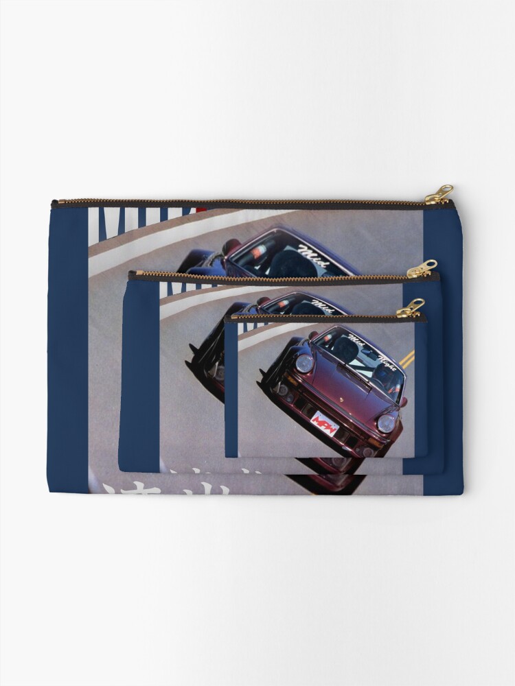 Alternate view of Mid Night Club Japan - Porsche 911 Zipper Pouch