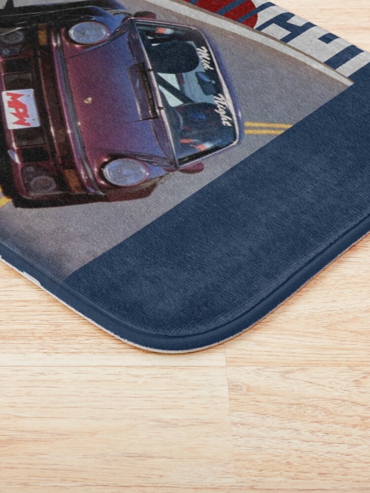 Alternate view of Mid Night Club Japan - Porsche 911 Bath Mat