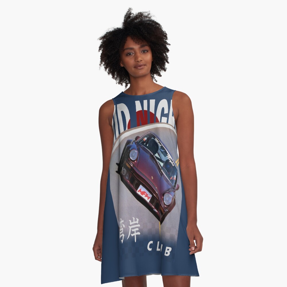 Mid Night Club Japan - Porsche 911 A-Line Dress