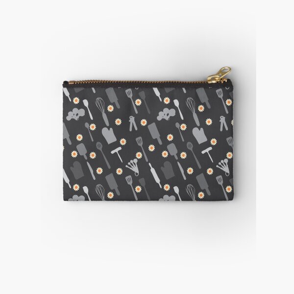 Item preview, In The Kitchen — Grey with Daisies designed and sold by DenAlex.
