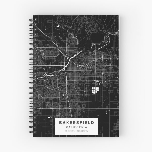 Item preview, Bakersfield California map – Bakersfield CA designed and sold by Kara515.