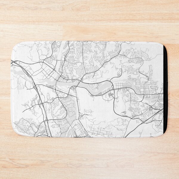 Item preview, Santa Clarita Map designed and sold by Kara515.