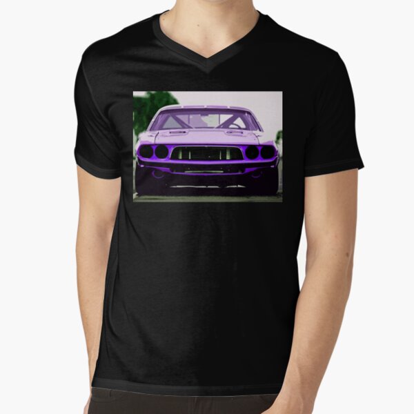 1973 Dodge Challenger V-Neck T-Shirt