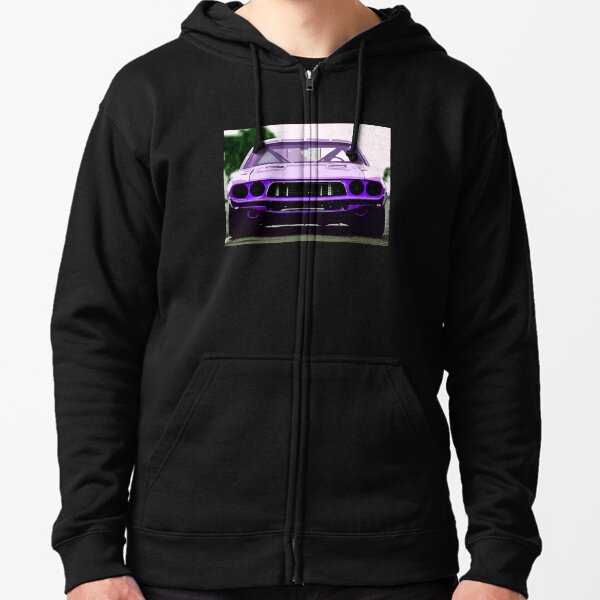 1973 Dodge Challenger Zipped Hoodie