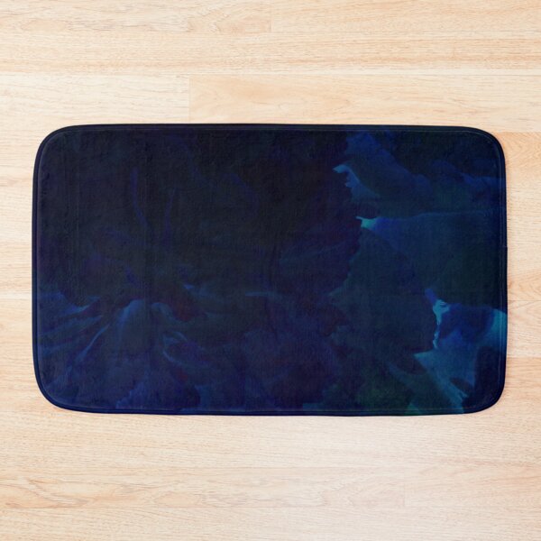 Item preview, Peonies 3 in Indigo & Deep Sapphire Blues designed and sold by M-SWM.