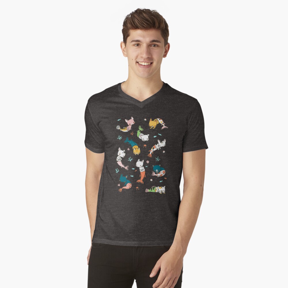 Item preview, V-Neck T-Shirt designed and sold by freeminds.