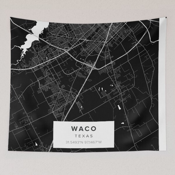 Item preview, Waco Map designed and sold by Kara515.