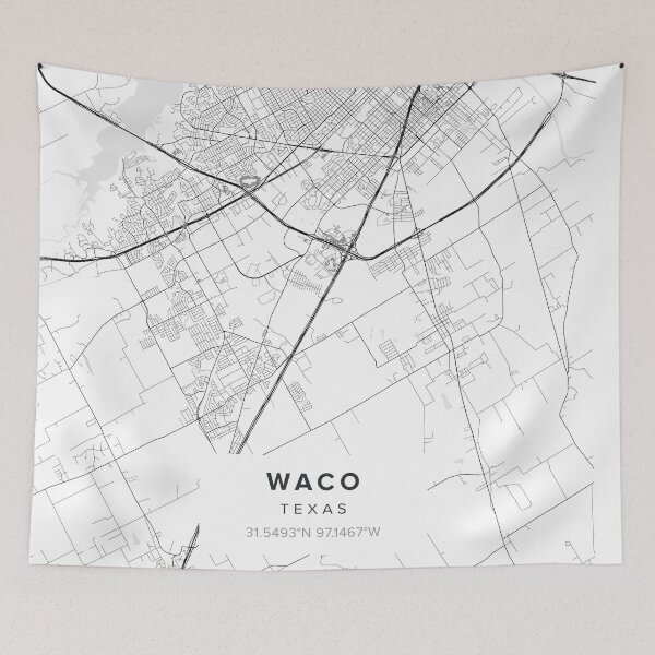 Item preview, Waco Map designed and sold by Kara515.