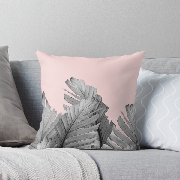 Aperçu de l'œuvre Blush Banana Leaves Rêve # 2 #tropical #decor #art créée et vendue par Anita's & Bella's Art.