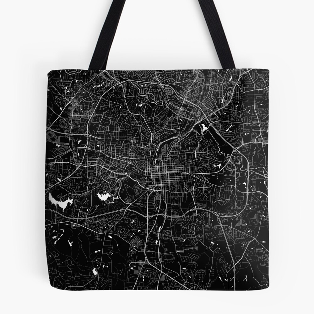 Vista previa del artículo con la obra «Bolsa estampada de tela», diseñado y vendido por Kara515.