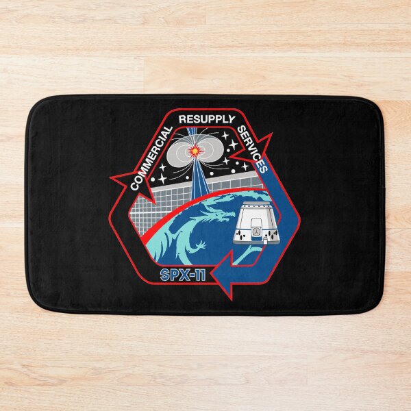 Item preview, NASA SpX-11 Mission Patch designed and sold by Nikki SpaceStuffPlus.