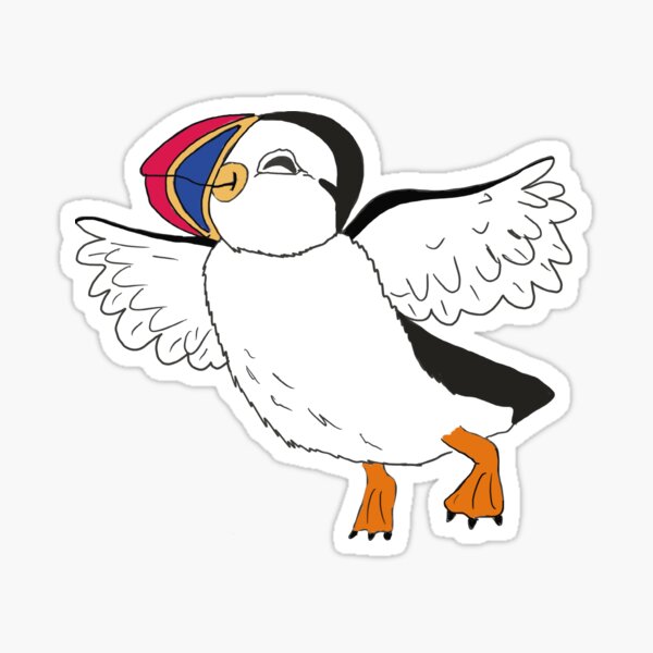 Artikel-Vorschau von Puffin Papageientaucher island, designt und verkauft von Marme-illu.