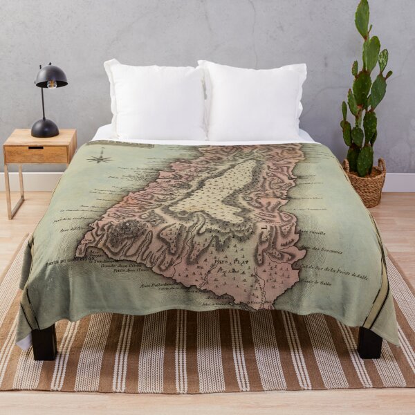 Item preview, Vintage St Lucia Island Map (1823) designed and sold by BravuraMedia.
