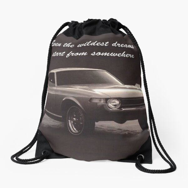 Dreams Come True - Toyota Celica TA22 Concept Drawstring Bag