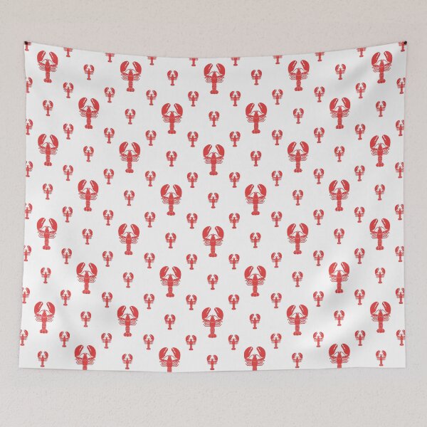 Item preview, Lobster Addiction on white. designed and sold by Iker Paz Studio.